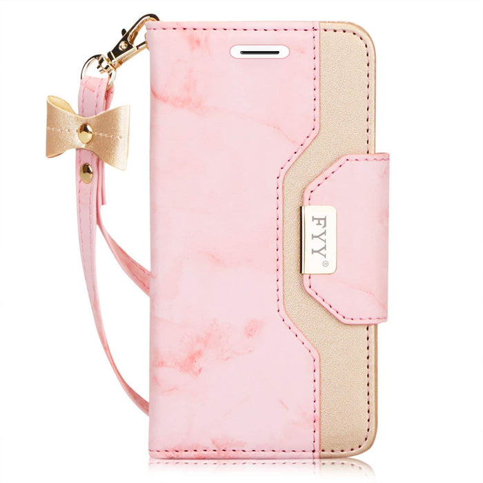 iPhone SE 2020/7/8 Wallet Case with Mirror - fyystore