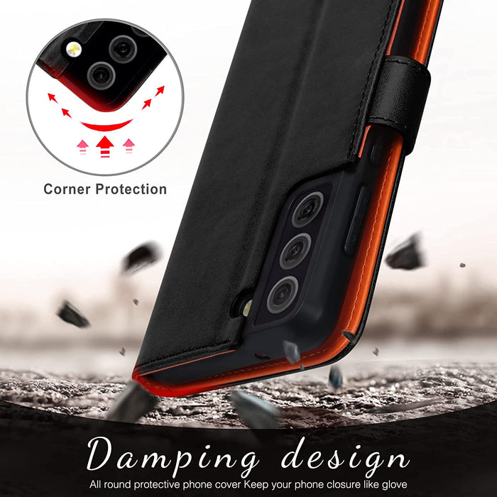 Galaxy S21 FE 5G PU Leather Wallet Case