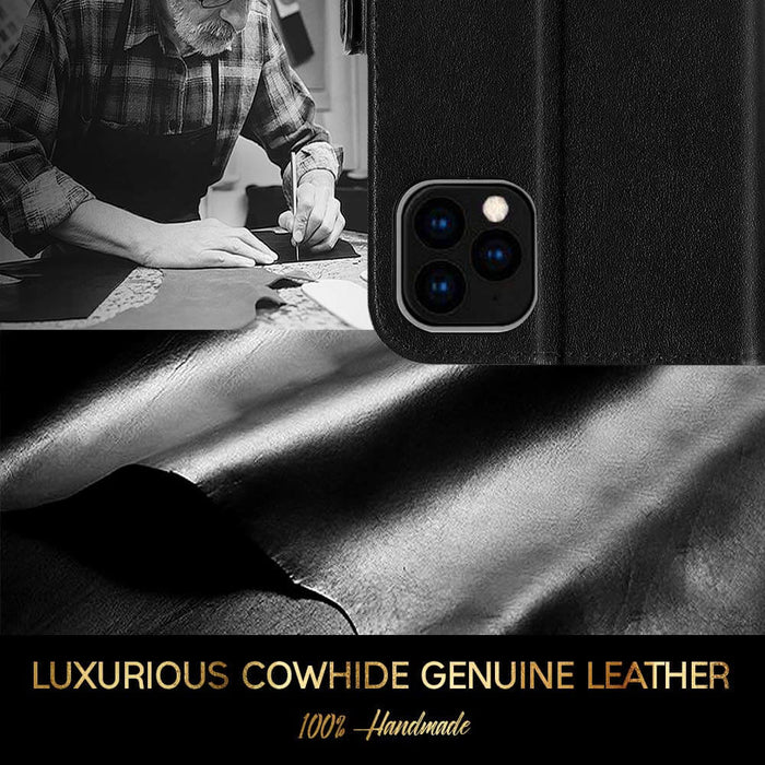 Genuine Leather Case for iPhone 11 Pro Max - fyystore