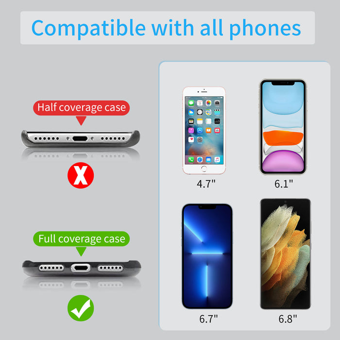 [2 Pack] Phone Lanyard with Adjustable Strap - fyystore