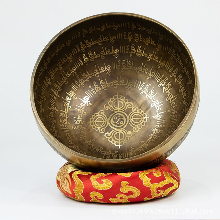 Handcrafted 12 cm Singing Bowl Set: Enhance Your Meditation Practice with Soothing Sound Vibrations!