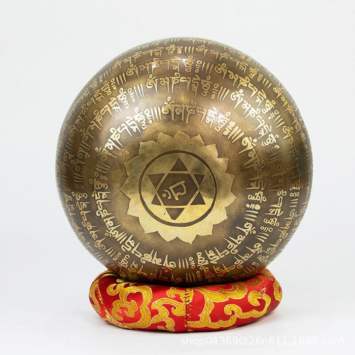 Handcrafted 12 cm Singing Bowl Set: Enhance Your Meditation Practice with Soothing Sound Vibrations!
