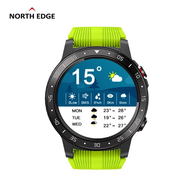 North edge GPS Running Sport SmartWatch Phone Call Smartphone Waterproof Heart Rate Compass Altitude Clock Smart Watch