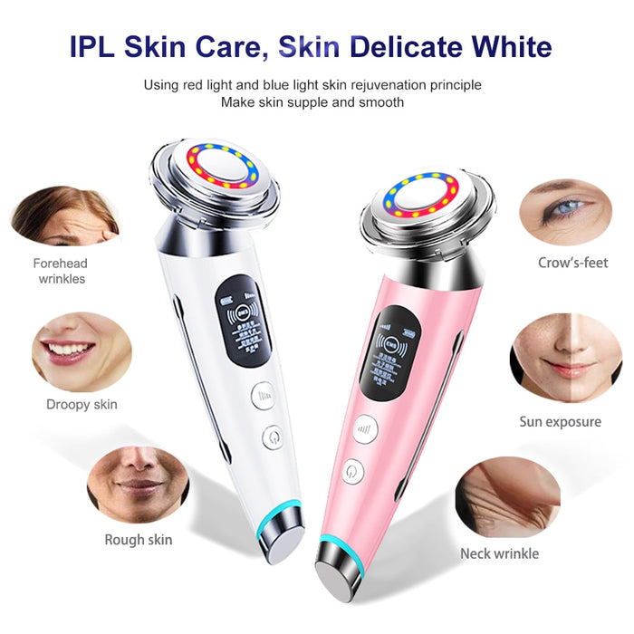 Rf Lifting Radiofrequency Face Massagers Devices EMS Microcurrents Lift Skin Care Tightening Facial Massage Beauty Tools Machine