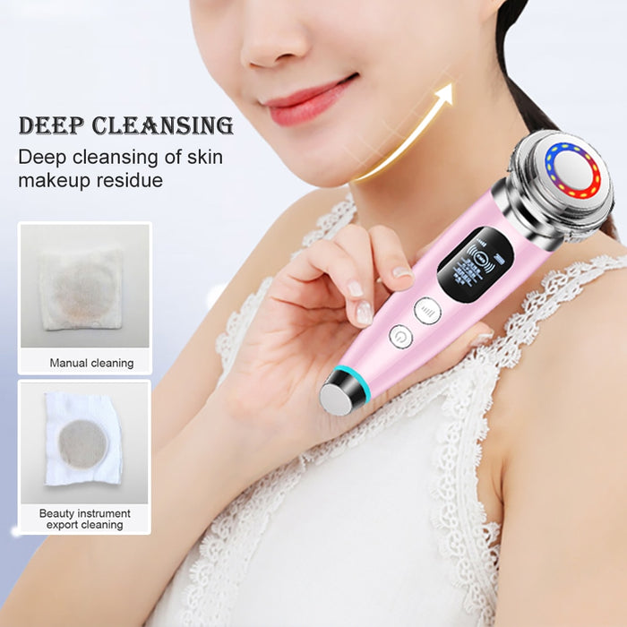 Rf Lifting Radiofrequency Face Massagers Devices EMS Microcurrents Lift Skin Care Tightening Facial Massage Beauty Tools Machine