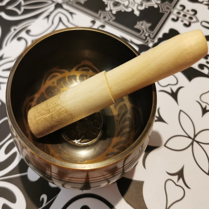 Tibetan Bowl Sing Bowl Nepalese Buddhist Tibetan Chanting Yoga Meditation Bowl Buddhist Sound Therapy Bowl Copper Religion Carft