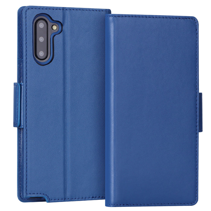 [Genuine Leather] Galaxy Note 10 Case - fyystore