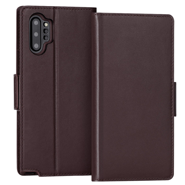 [Genuine Leather] Samsung Galaxy Note 10+ Plus Case - fyystore